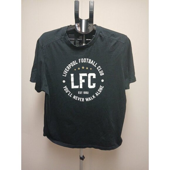 Mens 2XL Liverpool Football Club New Balance T Shirt Double Sided - Picture 1 of 6